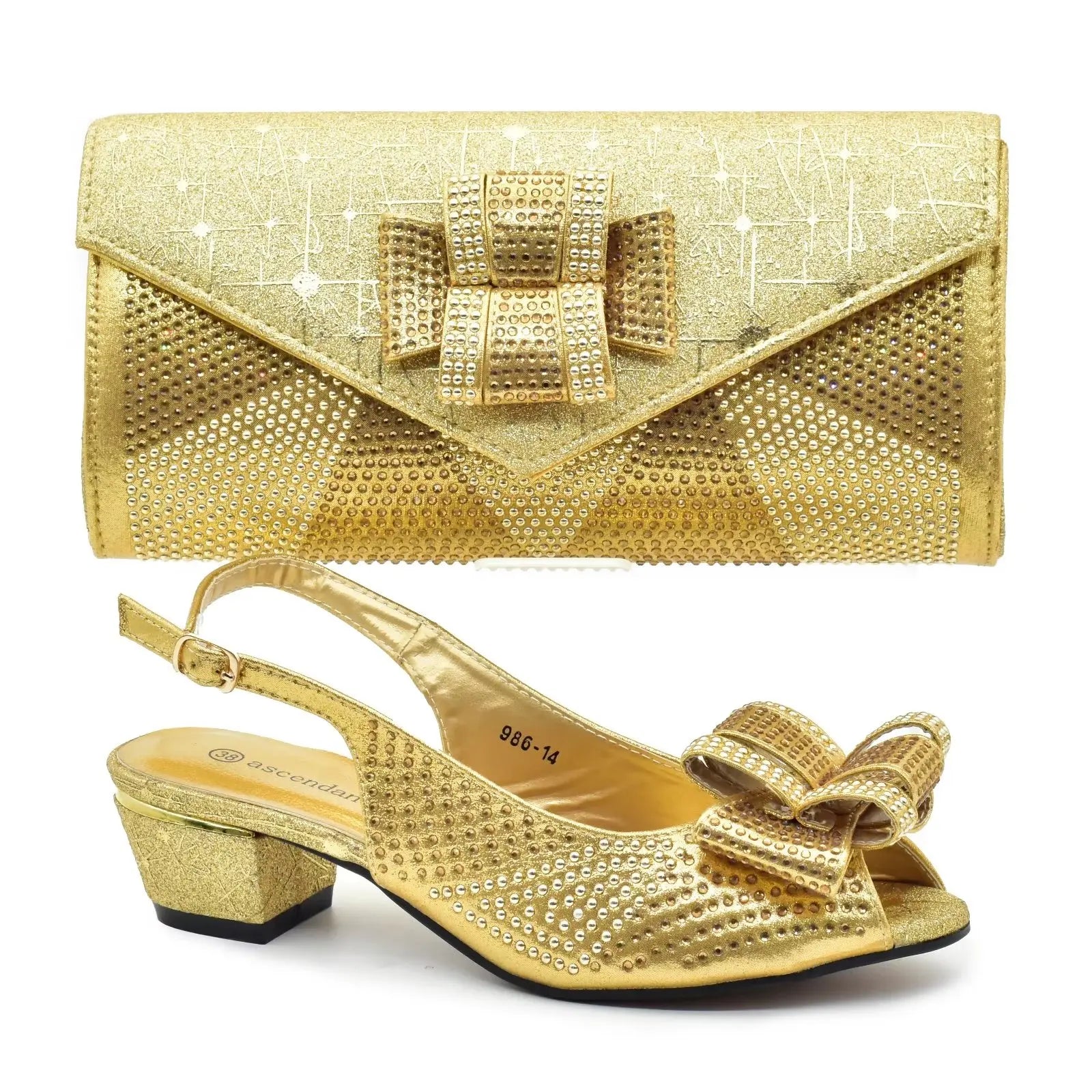 Latest African Shoes And Bag Sets HOA1-5