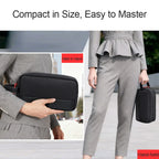 Cables Storage Bag Waterproof Digital Electronic Accessories Organizer Portable Travel Cable Organizer Bag for Mouse Power Bank