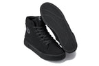 CALTO - S3421 - 2.4 Inches Taller (Black) - Cap Toe High Top Zip-Up Sneaker Boots