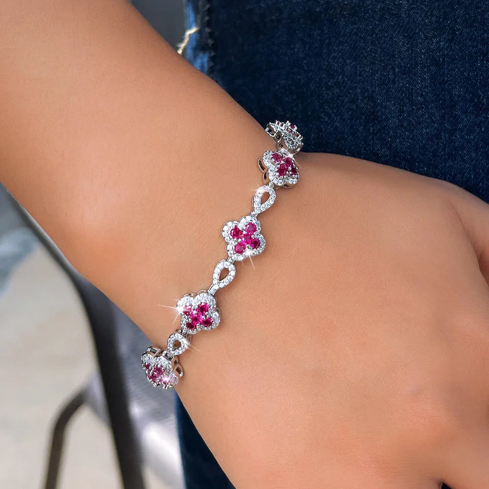 Flower Shape Bracelet for Women