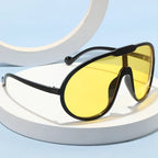 Vintage One Piece Champagne Sunglasses