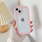 Soft Wavy Lines iPhone Case
