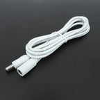 22awg 3A DC Male To male female Power supply Adapter white black cable Plug 5.5x2.1mm Connector wire 12V Extension Cords