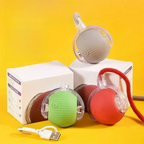 New Dog Interactive Ball Toy  Automatic Rolling Dog Ball Rechargeable Smart Puppy Interactive Toy Intelligent Balls Toy for Dogs