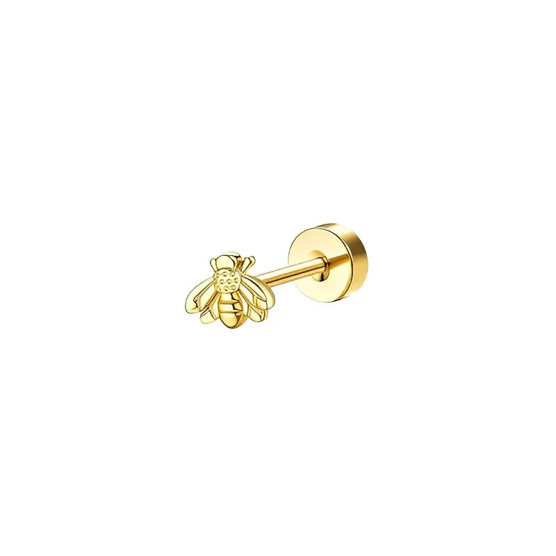 Bobisty Stud Hoop Earrings