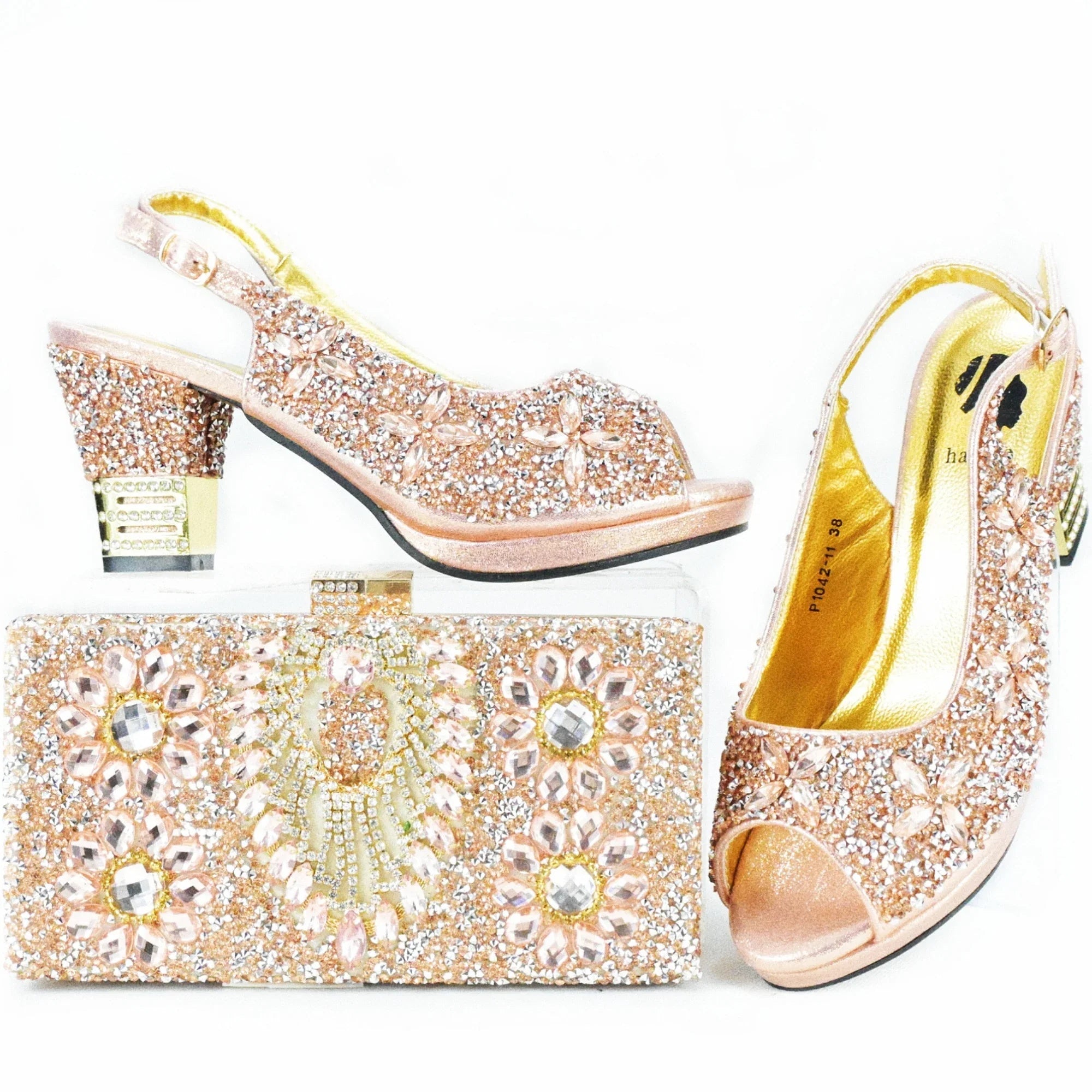 Shoes and Bag Set African Sets HAS1-9