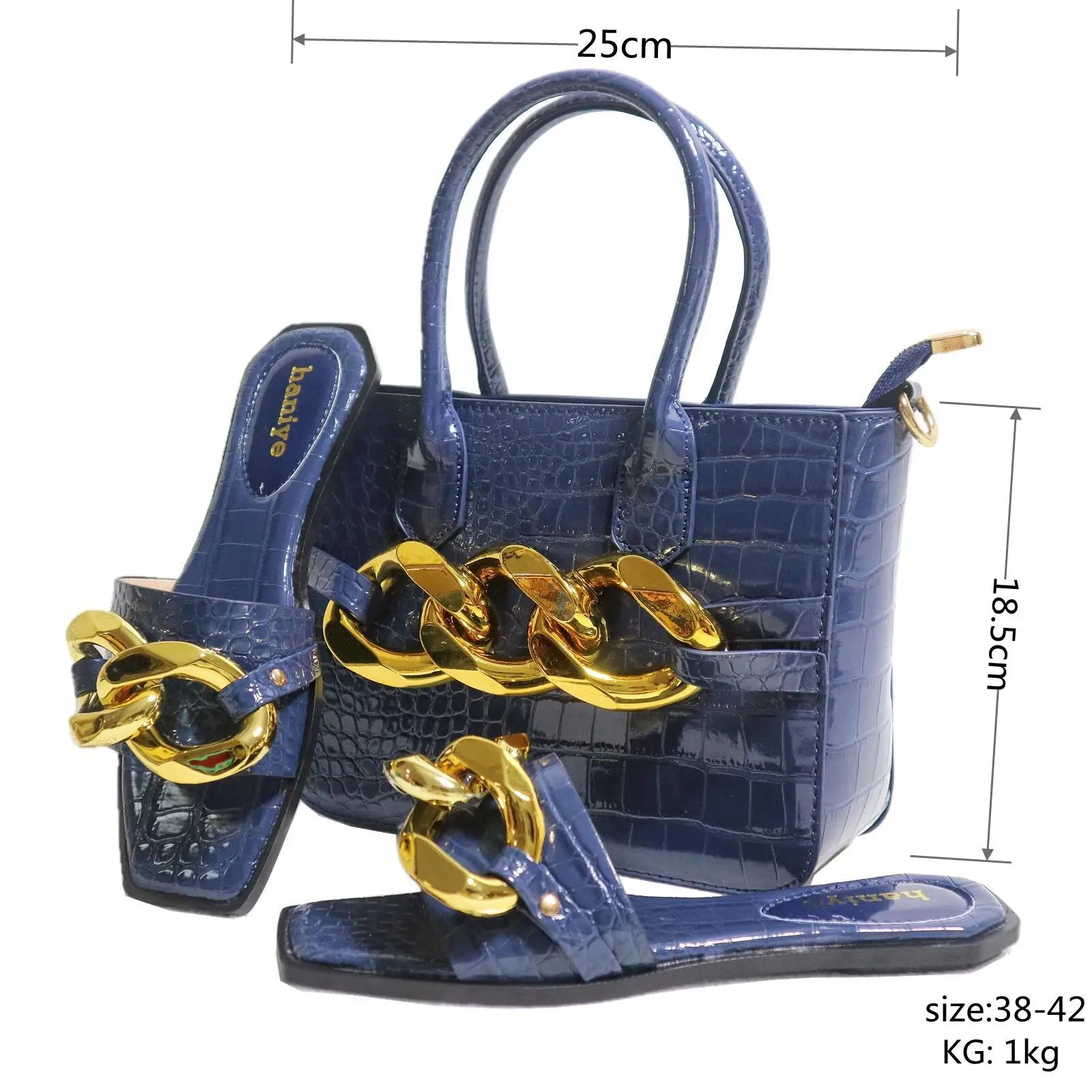 African Sandals and Bags To Match HKN1-12