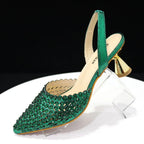 New Diamond Design Shoe and Bag Set