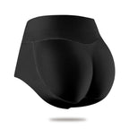 Women Body Shaper Buttocks Padded Panties Mid-Waist Hip Pad Fake Butt Lifter Underwear With Filling
