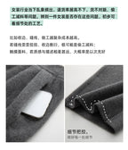 New Women's 100% Cashmere Knitted Thick Pants Autumn Winter Comfortable Skin Friendly Wide-leg Pants Solid Color Casual Clothing