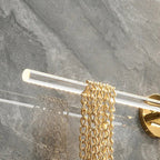 Towel Bar Roll Tissue Paper Holder