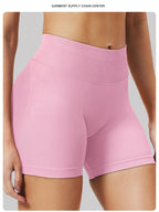 Women's summer shorts low waist seamless shorts gym shorts yoga shorts running shorts and high stretch cycling training shorts