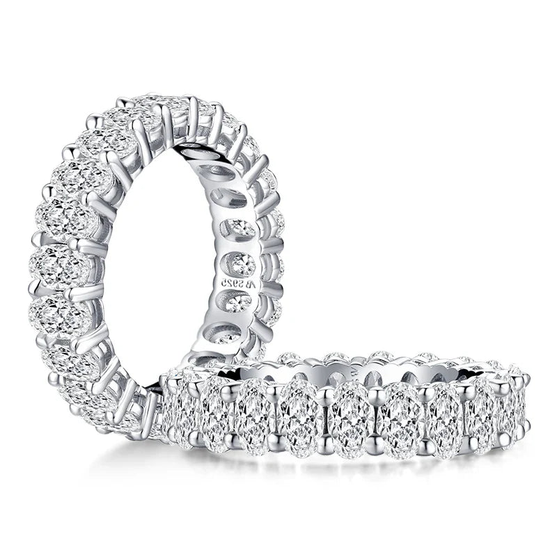925 Sterling Silver Eternity Band