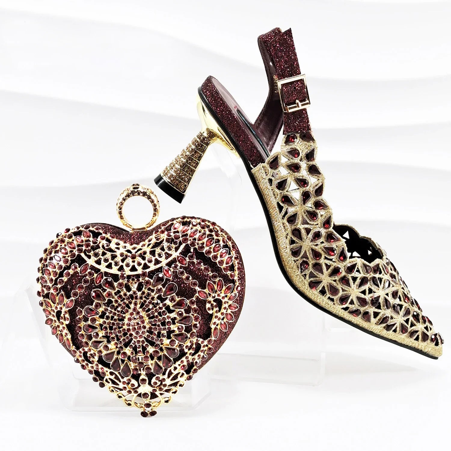 Lastest Italian Ladies Shoes with Matching Bag Set EDBGQ1-3