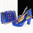 Lastest Italian Shoes with Matching Bag Set HFG1-2