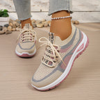 Versatile Two-Tone Casual Summer Sneakers for Work and Play