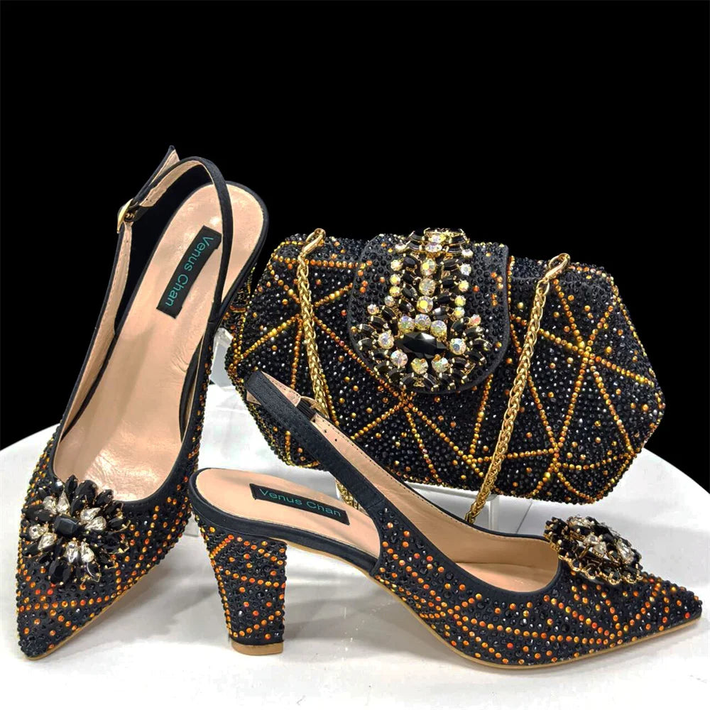 Italian Shoes And Bag Sets HDF1-39