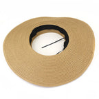 Designer empty top visor hat for woman