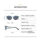 Designer Rhinestone Sunglasses