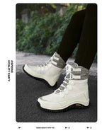 Women's Fur-Lined Ankle Snow Boots for Hiking