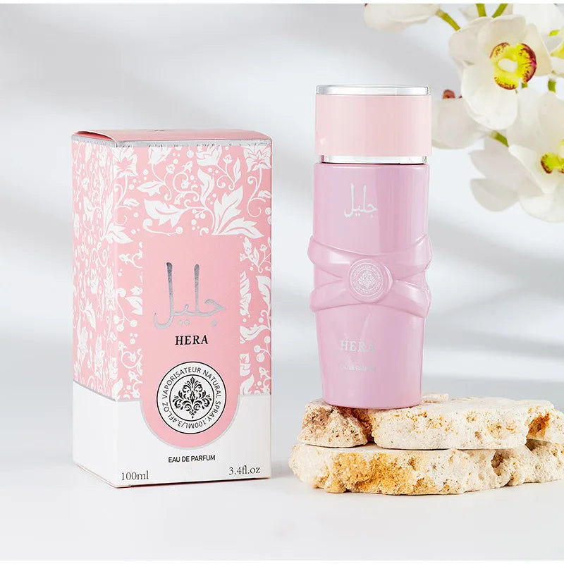 Luxury Arab Perfume,Unisex Eau De Parfum Spray,Flowers Fruits Notes Women Fragrance,Spicy Oriental Gourmand Scent,Musk Body Mist