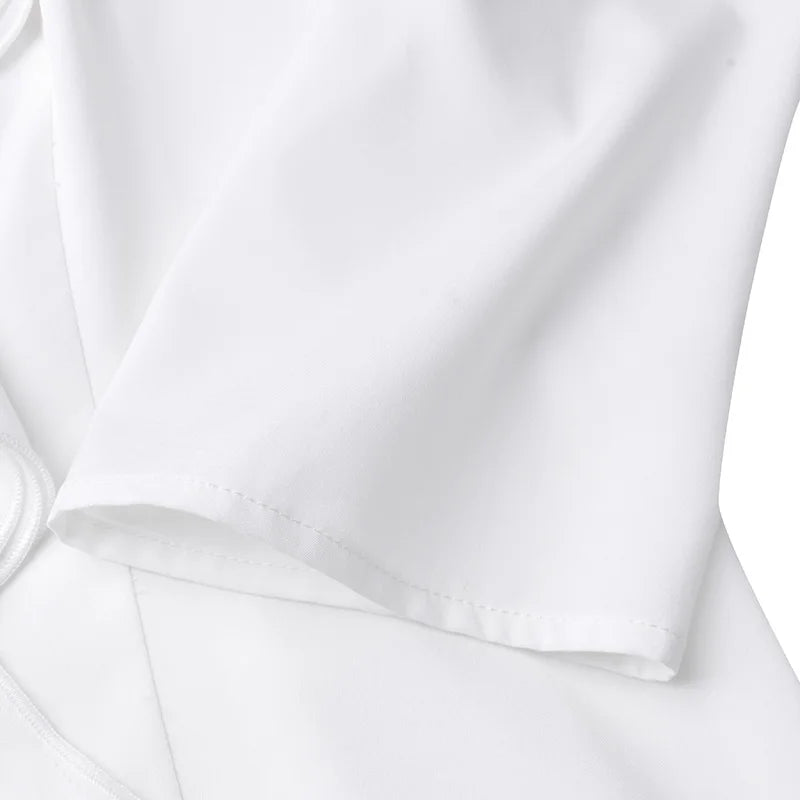 ZANZEA Elegant Women Blouse Ruffles Tops Fashion Long Sleeve Shirts Flounce Blusas Stylish OL Work Shirt Female White Blouses