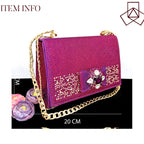 Elegant Set Pointed Toe Shoes And Bag Set QW321