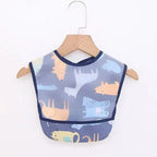 Baby Kids Long Sleeve Scarf Waterproof Apron