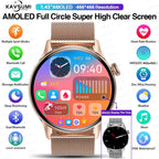 2026 NFC Smart Watch Amoled HD GPS Track Sports Heart Rate Bluetooth Call Waterproof Ladies Women Smartwatch For Women's Gift