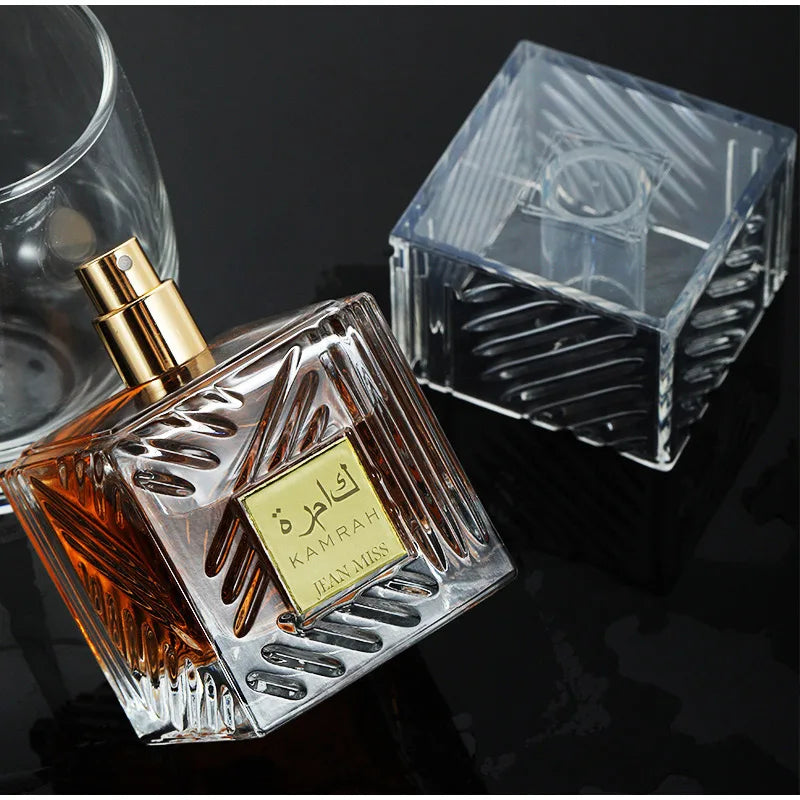 Arab Brand Leather Notes Perfume Unisex Fresh Romantic Fougere Scent Woody Notes Strong Pheromone Lasting Cologne Perfume Gift