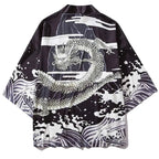 🐉 Summer Japanese Style Anime Dragon Print Haori Yukata