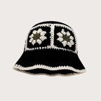 New Crochet Korean Handmade Bucket Hat