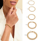 Chain Bangle Bracelet