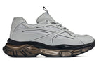 CALTO - S5281 - 2.6 Inches Taller (Cement/Translucent Onyx Sole) - Chunky Sole Sporty Sneakers