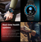 2026 New T-Rex3 Ultra 1100mAh Super Capacity Battery Adult Men Smart Watch 1.7" Large Screen Call 5ATM Waterproof Sports Watches