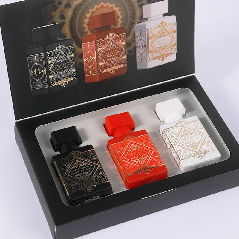 Arabian Ebony  Men's Perfume Woody Tone Lasting Fragrance Noble Mature Glory Love Amber Men's Dubai Arabian Advanced Perfume