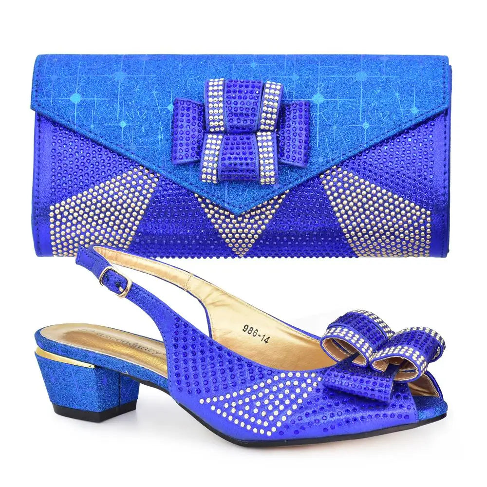 Latest African Shoes And Bag Sets HOA1-5