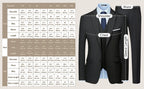 CYPTIRY Men's 3 Piece Suit Set - Classic Business Slim Fit Clothing Package Includes Blazer Pants And Shirt