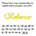 Personalized Gold Name Necklace