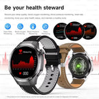 2026 Watch 5 Pro GPS Track Compass Smart Watch Men 360*360 AMOLED Screen NFC BT Call Waterproof Health Monitor Man Smartwatches