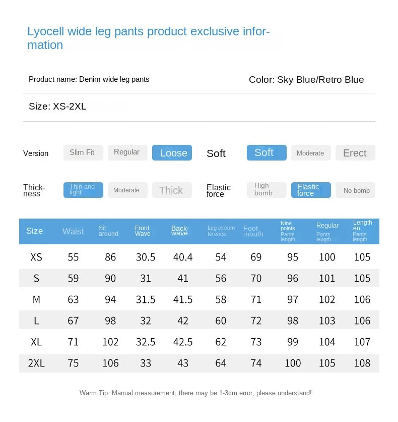 High Waist Women Jeans New Summer Thin Fashion Loose Hollow Out Wide Leg Pearl Lace Rayon Denim Pants