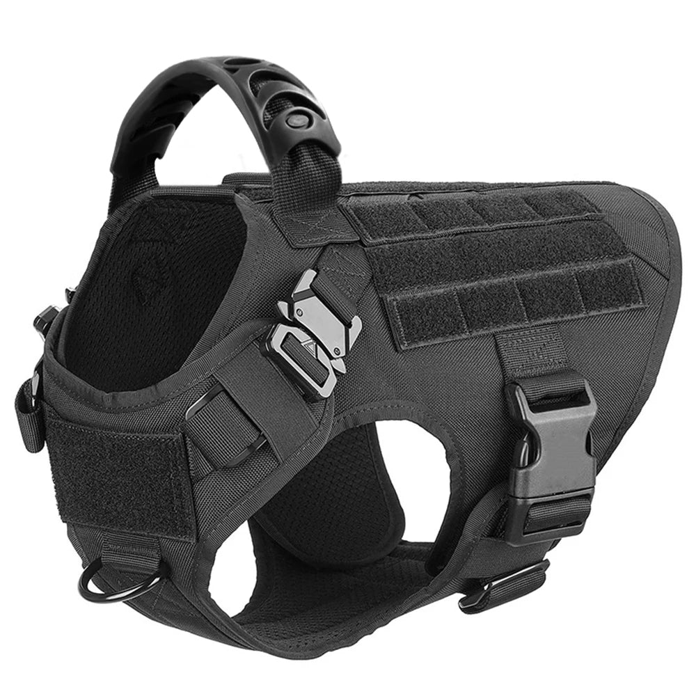 Large Dog Harness Training Walking Vest Dog Harness And Collar For Medium Large Dogs