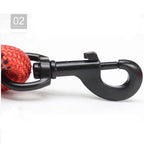 Reflective Dog Leash With Comfortable Padded Handle - Double Heavy Duty Traction Rope For Strong Dogs - Enhance Safety And Contr