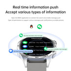 BOXUXING 2026 New Smart Watch Men Watch 5 Pro AMOLED HD Screen Bluetooth Call GPS Trajectory NFC Heart Rate Compass SmartWatches