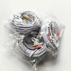 5/10/20 Meters BNC+DC Connector 2 in 1 BNC CCTV Cable Coaxial Video Power AHD Cameras White Wires for Analog CCTV DVR System