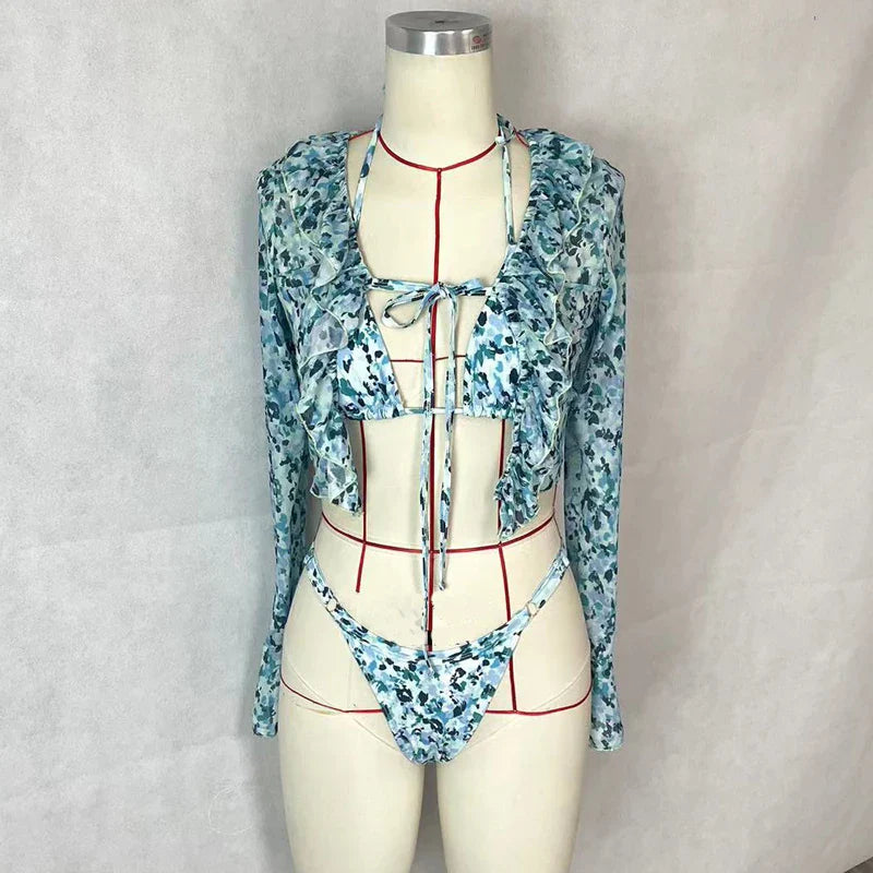 Shannon three Piece swimsuit