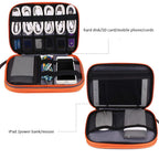 Electronic Accessories Storage Bag Travel Case,Cable Organizer Bag Gadget Carry Bag For Cables,Power,USB Flash Drive, Charger