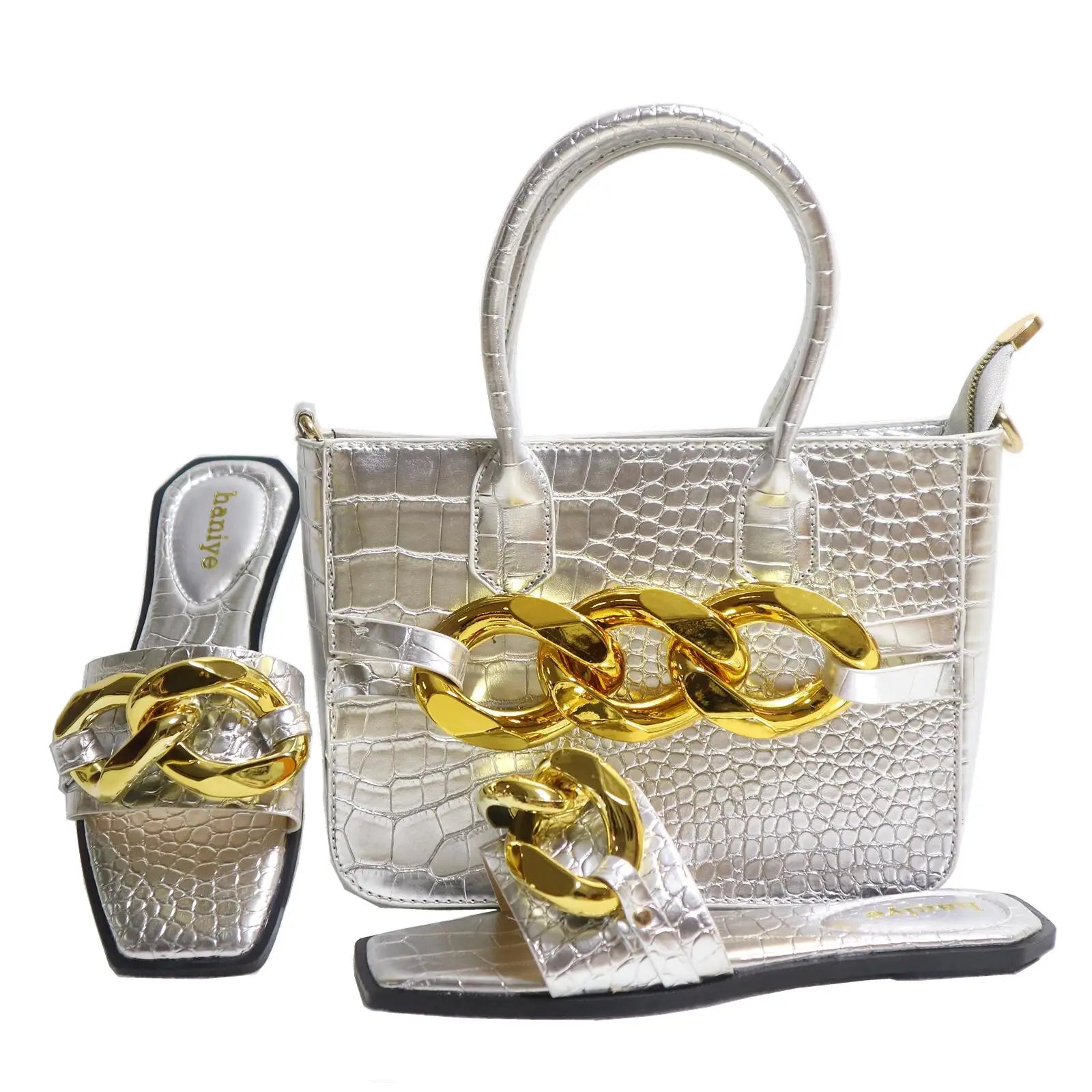 African Sandals and Bags To Match HKN1-12