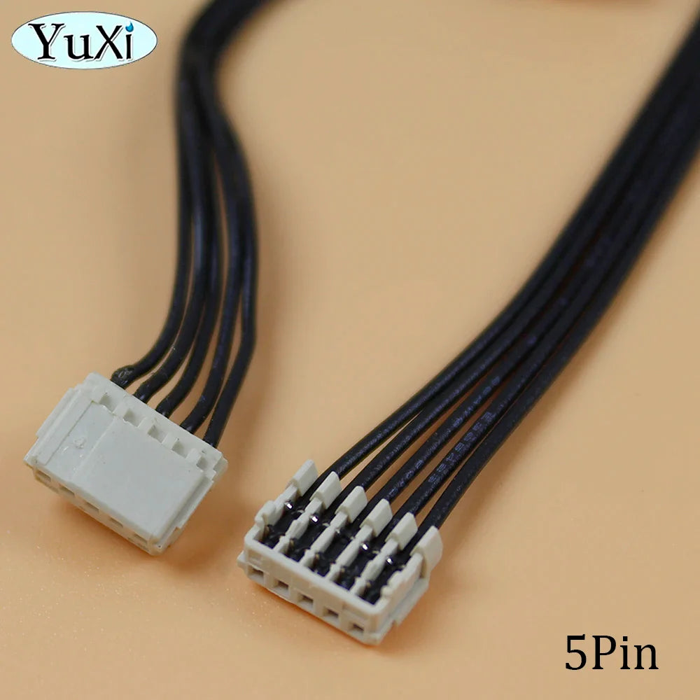 2Pcs Power Connector Cables For PS4 1000 1100 1200 5Pin 4Pin Host Power Line Cord For PlayStation 4 240AR 200ER Replacement Part