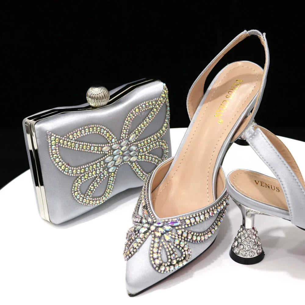 Italian Shoe and Bag Set HJK1-51